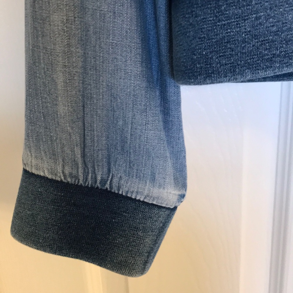 Jean Bomber Jacket - image 4